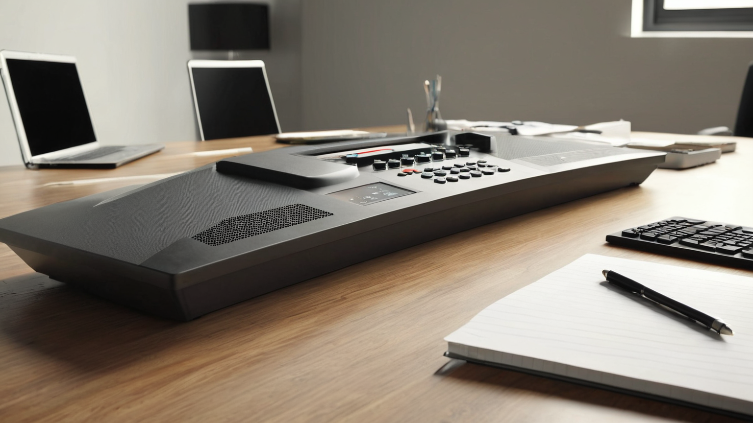 Conference table consent and recording concept
