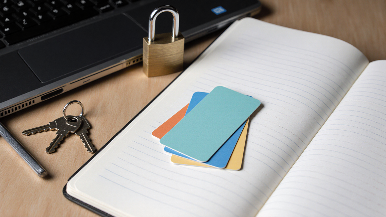 Hardware key and blank access cards