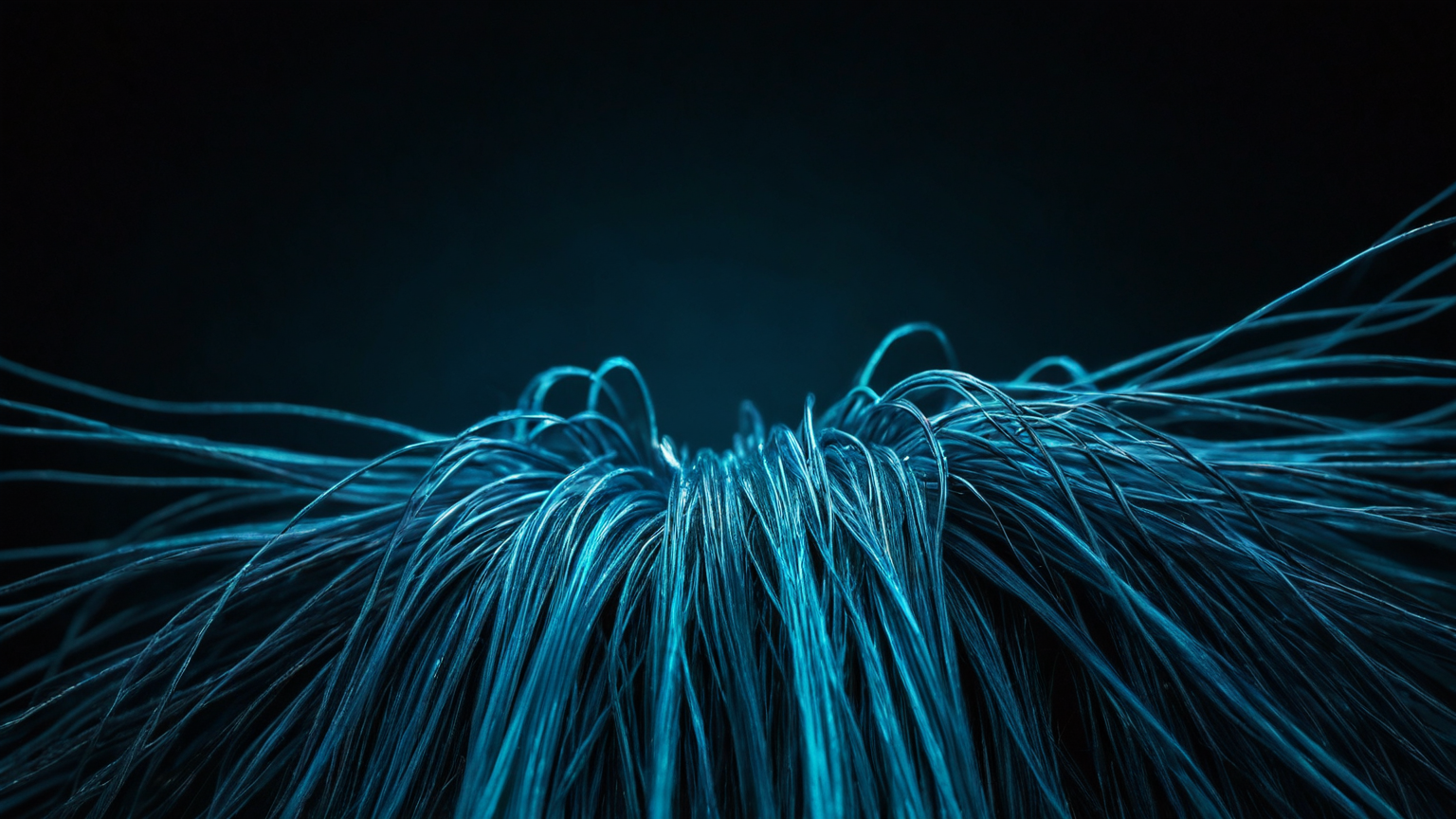 Fiber strands representing the many dependencies that must reconnect during recovery